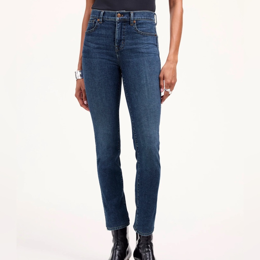 Madewell high waisted stovepipe jeans in 28 tall